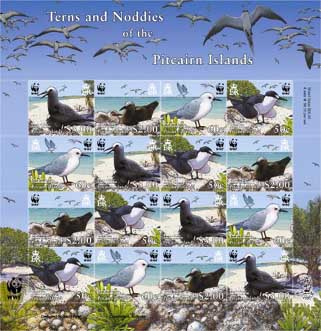 Terns and Noddies sheetlet