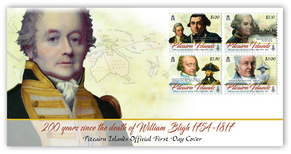 William Bligh 200 years FDC
