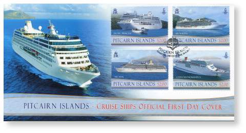 Cruise Ships 2013 FDC