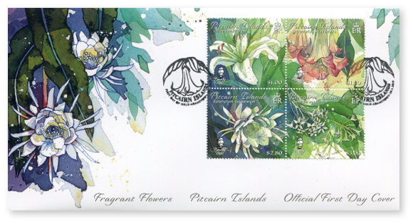 Fragrant Flowers FDC