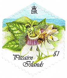 Pitcairn Island Honey Bees $1.00