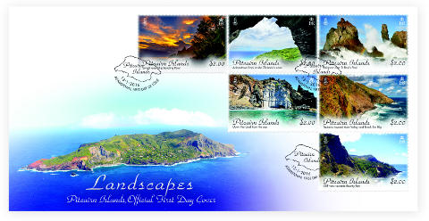Pitcairn Landscapes FDC